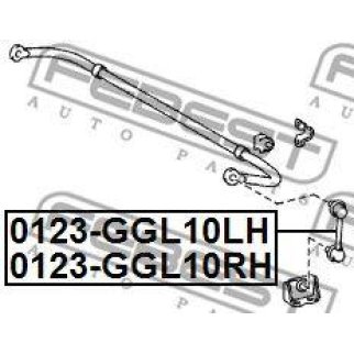 Тяга стабилизатора задняя левая фото