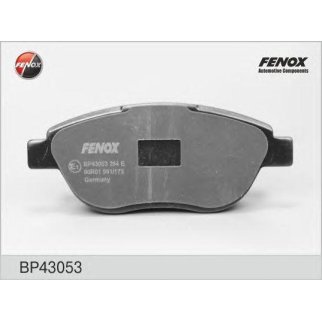 Колодки тормозные передние к-кт Fenox BP43053 фото