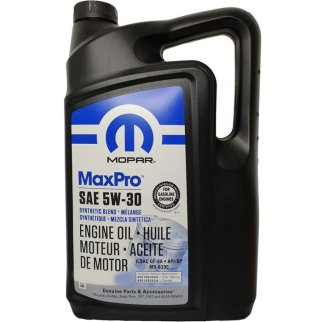 Масло моторное Mopar MaxPro 5w30, 0,946л фото