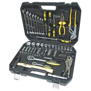 Набор инструмента 1/4&quot; 1/2&quot; 6-гр. 72пр. ЭВРИКА фото