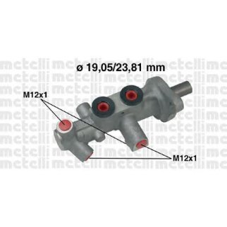 Цилиндр тормозной главный metelli 05-0626 фото
