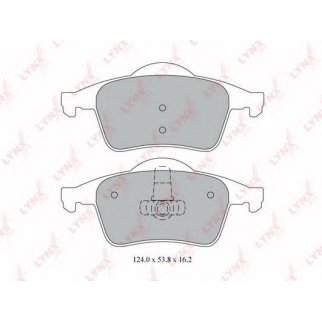 Колодки тормозные задние дисковые к-кт LYNXauto BD-7812 фото