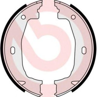 Колодки ручного тормоза к-кт brembo S 06 510 фото