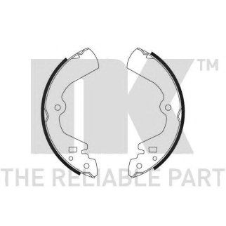 Колодки тормозные NK 2722464 фото