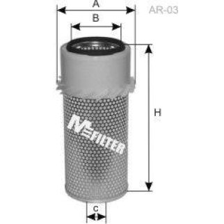 Фильтр воздушный M-Filter A863 фото