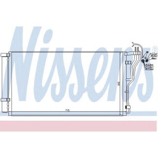 Радиатор кондиционера (конденсер) Nissens 940347 фото