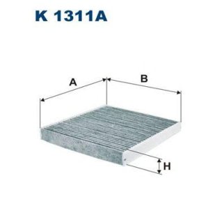 Фильтр салона FILTRON K 1311A фото