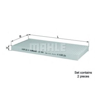 Фильтр салона KNECHT LA 444S фото