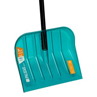 Лопата снеговая поликарбонат 400х400х1380мм СВЕРХПРОЧНАЯ , алюм. черенок, luxe PALISAD фото 4