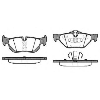 Колодки тормозные REMSA _114510 фото