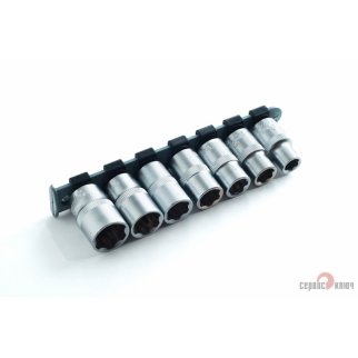 Набор головок 1/2" 7пр. СЕРВИС КЛЮЧ фото