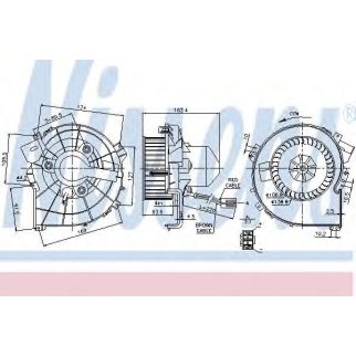 Мотор отопителя OPEL CORSA C 00- фото