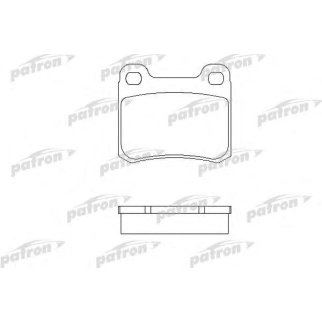 Колодки тормозные PATRON PBP979 фото
