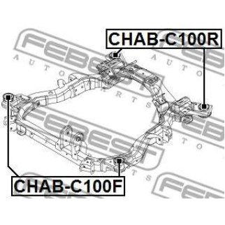 Сайлентблок FEBEST CHAB-C100R фото