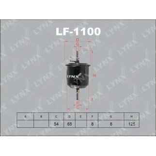 Фильтр топливный LYNXauto LF-1100 фото