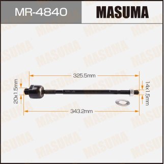 Тяга рулевая Masuma MR-4840 фото