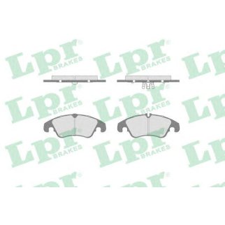 Колодки тормозные передние к-кт Lpr 05P1420 фото