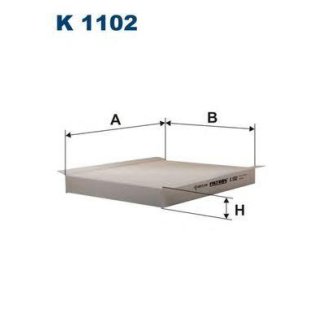 Фильтр салона FILTRON K 1102 фото