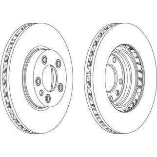 Диск тормозной FERODO DDF1591RC-1 фото
