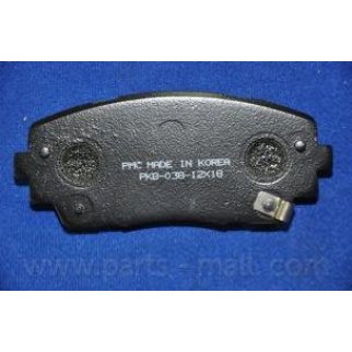 Колодки тормозные передние к-кт PARTS-MALL PKB-038 фото