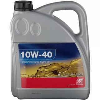 Масло моторное FEBI Motor Oil 10W-40 полусинтетическое 4 л 32932 фото