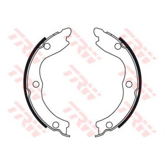 Колодки ручного тормоза к-кт TRW GS8710 фото