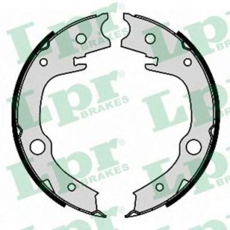 Колодки тормозные барабанные TOYOTA AVENSIS/COROLLA/PRIUS/YARIS 99- фото