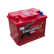 Аккумуляторная батарея Exclusive 6СТ 60 прям 242х175х190 Казахстан (ETN-560 127 050)