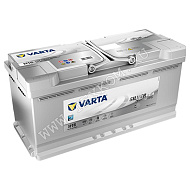 Аккумуляторная батарея VARTA 6СТ105з обр. AGM SILVER H15 393х175х190 (ETN-605 901 095)