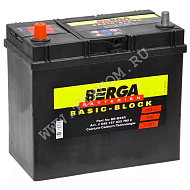 Аккумуляторная батарея BERGA 6СТ45 прям. Basic Block BB-B24RS 238х129х227 (ETN-545 158 033)