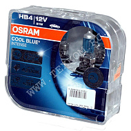Лампа 12V HB4/9006 (51) P22d+20% Cool Blue Intense (2шт) 12V Osram